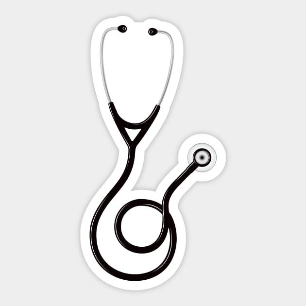 Stethoscope Sticker by Mhea